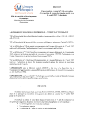 Décision concernant un avenant n°3 à la convention d'occupation de locaux du domaine public avec la société GFI Technologies