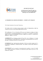 Décision de retrait de la décision du 27 juin 2022 relative au versement d' une aide à la transformation numérique à la société SHOP IN 87