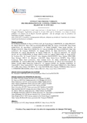 Création d'un comité de suivi des sites de compensation de Limoges Métropole