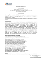 Budget annexe "eau" - décision modificative n°1