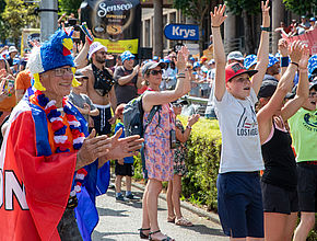 Arrivée du Tour de France 2023 à Limoges - Agrandir l'image (fenêtre modale)