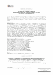 Acquisition et maintenance d'un logiciel de gestion du domaine public routier et du commerce et des services associés à son utilisation - Convention constitutive de groupement de commandes entre LM et la Ville de Limoges 
