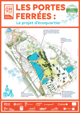 Illustration écoquartier des Portes Ferrées à Limoges - Agrandir l'image (fenêtre modale)