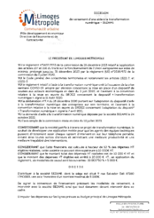 Décision de versement d’une aide à la transformation numérique - SEZAME