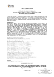 Arrêt du projet de révision "allégée" n°5 du Plan local d’urbanisme de la commune de Limoges – Reclassement d’une zone Naturelle ludique et/ou de loisirs (Nl) par une zone Nlg sur le secteur d’Uzurat