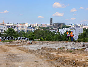 Galerie photos - Évolution du quartier des Portes Ferrées site internet Limoges Métropole - Agrandir l'image (fenêtre modale)
