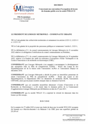 Décision concernant une convention d'occupation de locaux du domaine public avec la société WILLO 32 