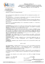 Décision n°5 concernant une indemnisation relative au marché subséquent n°3 : acquisition de matériels réseaux actifs et sécurité - Marché n°2021-S0770001-00 