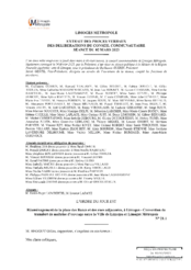 Réaménagement de la place des Bancs et des rues adjacentes, à Limoges - Convention de transfert de maîtrise d’ouvrage entre la Ville de Limoges et Limoges Métropole