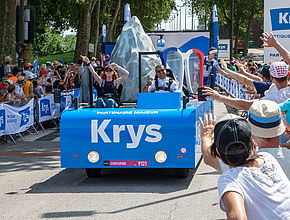 Arrivée du Tour de France 2023 à Limoges - Agrandir l'image (fenêtre modale)