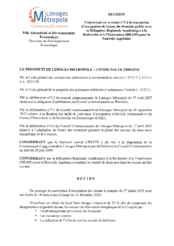Décision concernant un avenant n°2 à la convention d'occupation de locaux du domaine public avec la Délégation Régionale Académique à la Recherche et à l'innovation (DRARI) pour la Nouvelle Aquitaine
