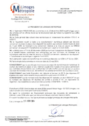Décision de versement d'une aide à la transformation numérique - CCB