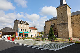 Réaménagment Centre Bourg de peyrilhac 87 Limoges Métropole - Agrandir l'image (fenêtre modale)