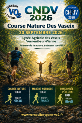 Course Nature des Vaseix 2026 Site Internet de Limoges Métropole - Agrandir l'image (fenêtre modale)
