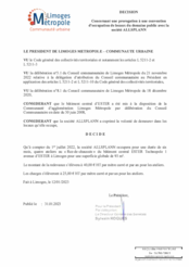 Décision concernant une prorogation à une convention d'occupation de locaux du domaine public avec la société ALLSPLANN