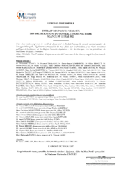 Acquisition de deux parcelles de terrain situées à Eyjeaux, allée du Mas Neuf - propriété de Madame Christelle CROUZY