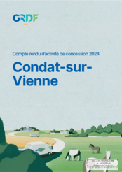 Compte-rendu d'activités GRDF Condat-sur-Vienne 2024 