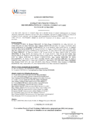Convention d'accès à l'outil Système d'information géographique (SIG) de Limoges Métropole au bénéfice de ses communes membres