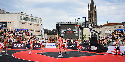Tournoi de basket One Plus 2024 à Limoges 