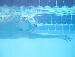 Entrainement à Limoges de l'équipe de France de Natation Paralympique pour les Jeux de Paris 2024 - Agrandir l'image (fenêtre modale)
