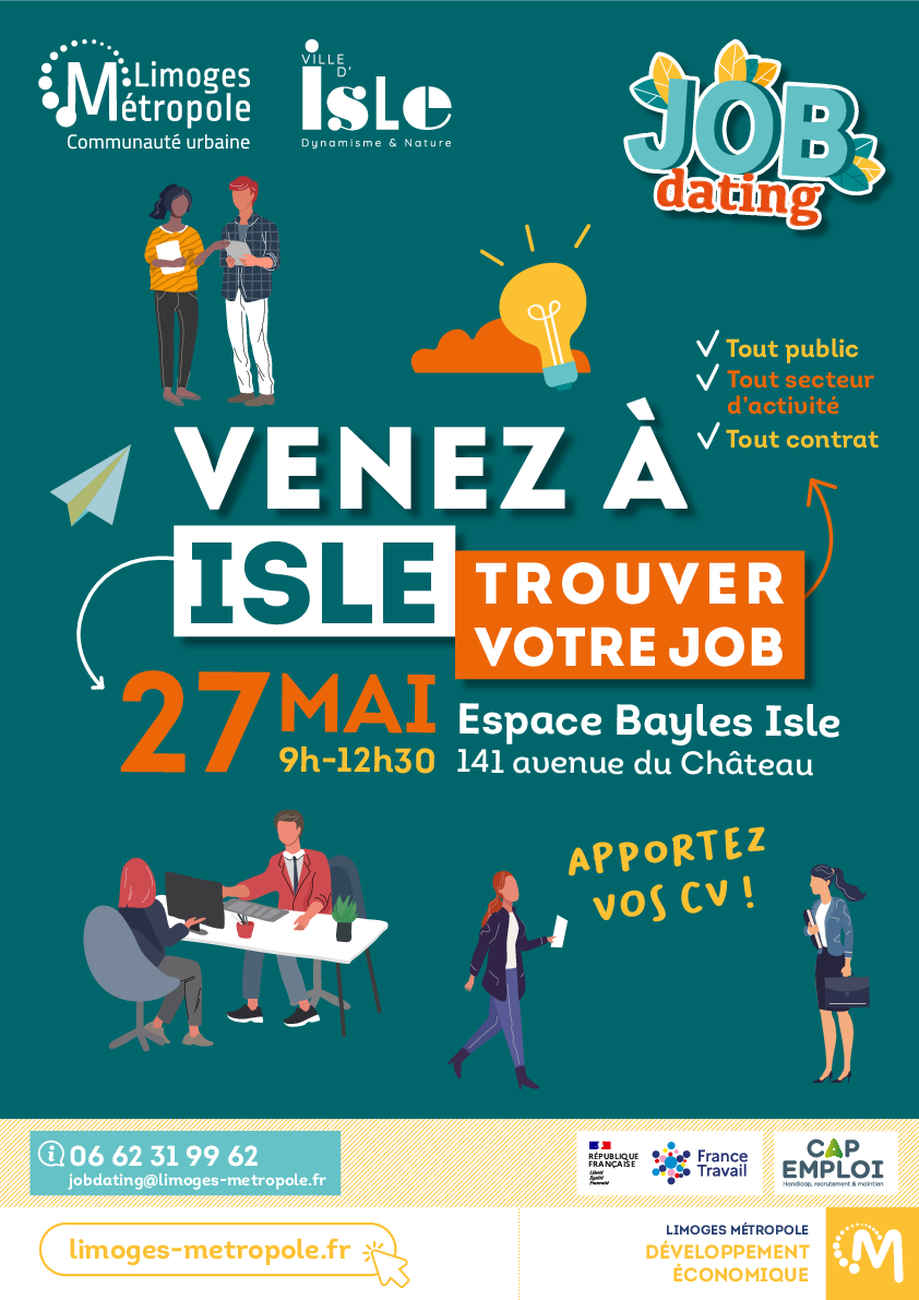 Affiche Job datin 27 mai 2025 Isle - Agrandir l'image (fenêtre modale)