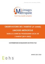 Observatoire de l'habitat 2023-2024