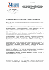 Décision concernant un avenant n°1 de prorogation par rapport à une convention d'occupation de locaux du domaine public avec le centre technologique ALPhANOV