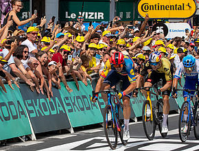 Arrivée du Tour de France 2023 à Limoges - Agrandir l'image (fenêtre modale)