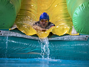 3e édition du Triathlon Limoges Métropole, natation - Agrandir l'image (fenêtre modale)