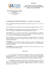 Décision concernant la convention d’occupation provisoire phase chantier de locaux du domaine public avec la société ORIDEV