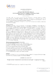 Budget annexe "lotissements d'activités économiques" - budget primitif 2026