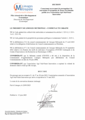 Décision concernant un avenant de prorogation à la convention d'occupation de locaux du domaine public avec l'association AGRI SUD-OUEST INNOVATION