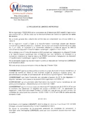 Décision de versement d'une aide à la transformation numérique - LUX and AILES