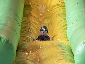 3e édition du Triathlon Limoges Métropole, départ épreuve enfants - Agrandir l'image (fenêtre modale)