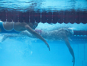 Entrainement à Limoges de l'équipe de France de Natation Paralympique pour les Jeux de Paris 2024 - Agrandir l'image (fenêtre modale)