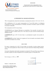Décision concernant la mise à disposition d'une parcelle de terrain à la SCI 3L Invest Immo