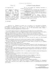 Arrêté portant délégation de signature à M. Guillaume VALADE, Directeur au sein du Pôle renouvellement urbain, habitat et développement social 