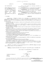 Arrêté portant délégation de signature à M. Cyril BRUNIE, Directeur de la transition énergétique et du climat 