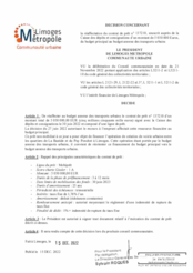 Décision concernant la réaffectation du contrat de prêt n° 137210, souscrit auprès de la Caisse des dépôts et consignations d'un montant de 5 050 000 Euros, du budget principal au budget annexe des transports urbains