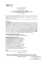 Prescription de la modification n°8 du Plan local d'urbanisme de Couzeix – Création d'Orientations d’aménagement et de programmation thématiques et sectorielles sur le centre-bourg de Couzeix