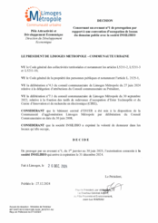 Décision concernant un avenant n°1 de prorogation par rapport à une convention d'occupation de locaux du domaine public avec la société INSILIBIO