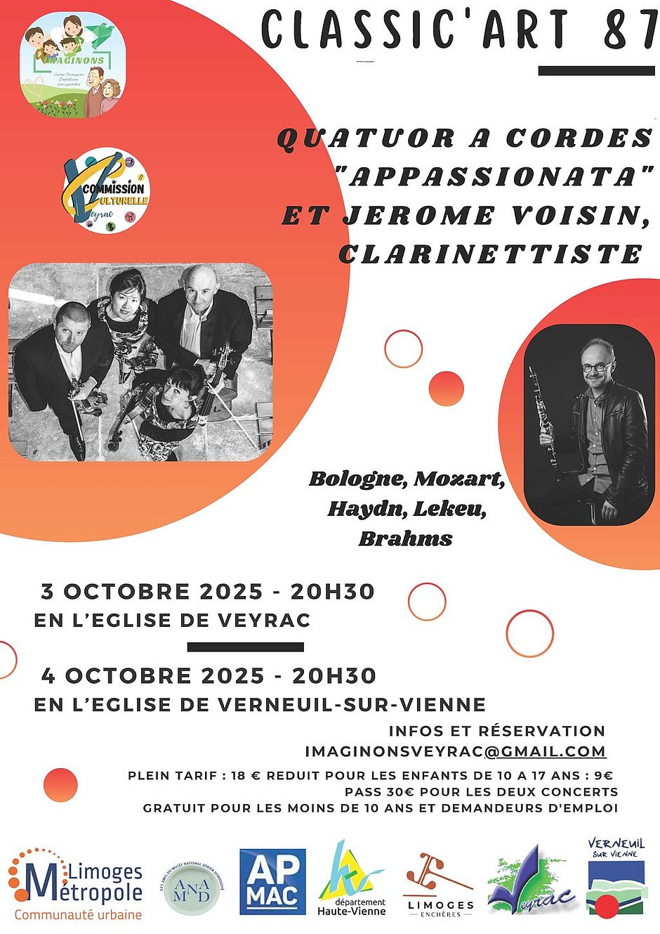 Affiche événement Classic Art