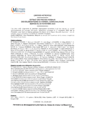 Périmètre de développement prioritaire du réseau de chaleur de Beaubreuil