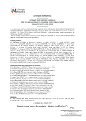 Budget annexe "centre de recyclage" - décision modificative n°1
