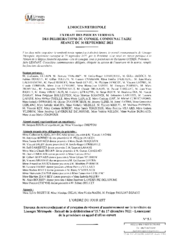 Travaux de renouvellement et d'extension de réseaux d'assainissement sur le territoire de Limoges Métropole - Retrait de la délibération n°15.7 du 17 décembre 2021 - Lancement de la procédure en appel d'offres ouvert