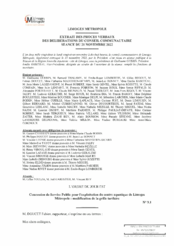 Concession de Service Public pour l'exploitation du centre aquatique de Limoges Métropole : modification de la grille tarifaire