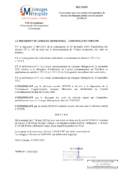 Décision concernant une convention d’occupation de locaux du domaine public avec la société NAWAN