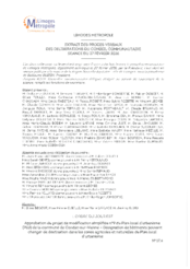 Approbation du projet de modification simplifiée n°9 du Plan local d’urbanisme (PLU) de la commune de Condat-sur-Vienne – Désignation de bâtiments pouvant changer de destination dans les zones agricoles et naturelles du Plan local d’urbanisme
