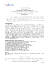 Approbation du projet de modification n°7 du Plan local d’urbanisme (PLU) de la commune de Couzeix - Modification des Orientations d’aménagement et de programmation du PLU de la commune de Couzeix