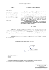 Arrêté portant délégation de signature à Mme Valérie LAURENT-ROUX, Directrice Générale Adjointe des services et Responsable du pôle Ressources à Limoges Métropole